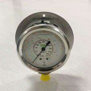เกจวัดแรงดันน้ำยาทำความเย็น Swiss Refco รุ่น MR-306-DS-R22 35 บาร์ แบบอนาล็อกแรงดันสูง - Product Image 3
