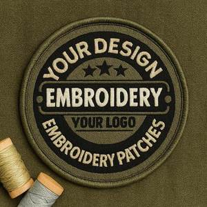 Parches Bordados con Logotipo Personalizado, Termoadhesivos para Ropa, Bolsas, Decoración Promocional y Accesorios de Marca - Product Image 1