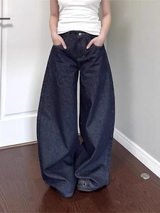 Pantalones Vaqueros de Mujer Y2K, Lavados, Holgados, de Cintura Alta, Corte Recto, a la Moda - Product Image 6
