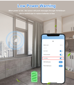 Ewelink-Detector magnético inteligente Zigbee, aplicación de sensor de puerta compatible con Google Home, <span class=keywords><strong>Android</strong></span>, detección de puertas <span class=keywords><strong>y</strong></span> ventanas - Product Image 6