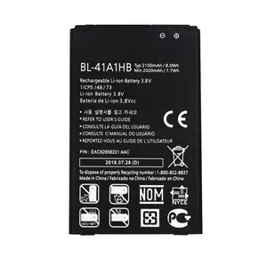 Batterie numérique de remplacement de secours BL-41A1HB pour batterie LG LS676 L56VL