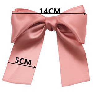 Cravate en soie Noeud de ruban de <span class=keywords><strong>satin</strong></span> pour cadeau Emballage de Noël Noeud de ruban de <span class=keywords><strong>satin</strong></span> auto-adhésif - Product Image 5