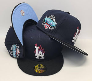 Epoca originale di alta qualità 59 per <span class=keywords><strong>cinquanta</strong></span> cappellino da Baseball a 6 pannelli chiuso Snapback Gorra cappello da uomo a tesa piatta 100% poliestere nuovo - Product Image 2