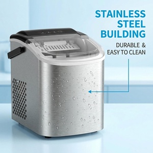 Hot Sale Portable <b>Ice</b> <b>Maker</b> Countertop Large Capacity Automatic Machine 12kg-15kg/24h for Home Office <b>Ice</b> <b>Maker</b> Home - Product Image 5