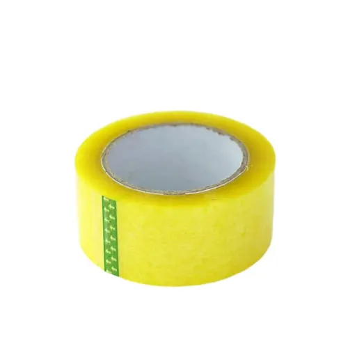 Phổ biến nhất trong suốt màu vàng Bopp đóng gói Băng Giá Tốt hộp Băng logo rõ ràng Bopp băng dính