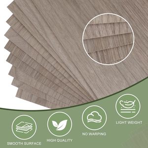 Paquete de 8 Láminas Cuadradas de <span class=keywords><strong>Madera</strong></span> Contrachapada de Nogal de Alta Resistencia, 12x12x1/8 Pulgadas (3mm), para Corte y Grabado Láser, Manualidades en <span class=keywords><strong>Madera</strong></span> sin Acabado, Pirograbado - Product Image 3
