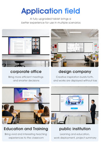 <span class=keywords><strong>Lavagna</strong></span> Interattiva Connessa ITATOUCH con Scrittura Sincronizzata e Doppi Pannelli Scorrevoli Laterali per Aule Digitali Moderne - Product Image 6