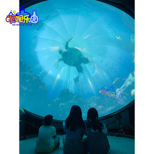 Pantalla <span class=keywords><strong>de</strong></span> Proyección Inmersiva <span class=keywords><strong>de</strong></span> 360 Grados para Interiores, Personalizada en Metal, Simulación <span class=keywords><strong>de</strong></span> Domo Completo para Castillos Temáticos - Product Image 3