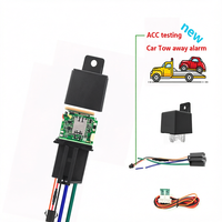 Traceur GPS 4G Mini JT808, Traceur GPS 4G Relais Caché pour Véhicule, Détection ACC, Géorepérage, Coupure Moteur à Distance, Coupure Carburant