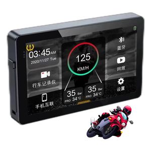 Monitor de motocicleta Zmecar, pantalla táctil de <span class=keywords><strong>5</strong></span> <span class=keywords><strong>pulgadas</strong></span>, reproductor de vídeo de Radio Bt Fm para navegador de motocicleta <span class=keywords><strong>Yamaha</strong></span> Carplay - Product Image 1