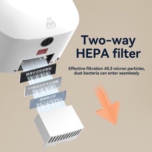 FL-2503 상업용 1000W 전기 핸드 드라이어 ABS 벽걸이형 고속 자동 센서 호텔용 - Product Image 3