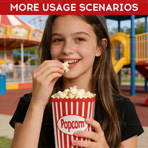 Vente en gros de gobelets à popcorn personnalisés avec logo, seau carré, boîte à popcorn facile à utiliser pour les fêtes et les soirées cinéma - Product Image 2