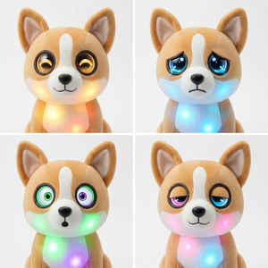 Jouet en peluche électrique interactif intelligent en polyester Cuteyeah AI Corgi pour la matinée et la routine des garderies, vente en gros en vrac - Product Image 5