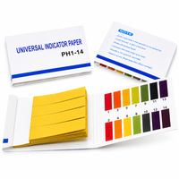 Papier test pH universel 1-14, bandelettes de test pH pour laboratoire, école et centres de recherche
