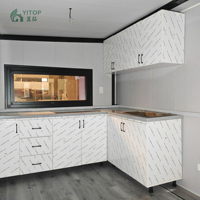 Case Mobili Prefabbricate Espandibili, Casa Container in Acciaio Impermeabile e Antivento, Design Personalizzato, Villa Modulare con 1, 2, 3, 4, 5 Camere da Letto
