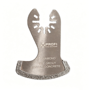 2-9/16 in 65mm Brazed Diamond Oscillating Multi-Tool Blade for Grout Cleaning <b>Boot</b> - Product Image 1