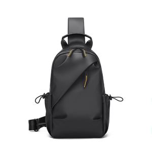 Custom Logo Large Capacity Chest <b>Bags</b> Waterproof Crossbody Single <b>Shoulder</b> with Belt Zipper Closure for <b>Men</b> and Women - Product Image 6