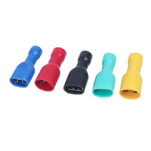 Terminais Elétricos Femininos Pré-Isolados-Condutores Cobre Puro + Manga à Prova de Fogo - Product Image 2
