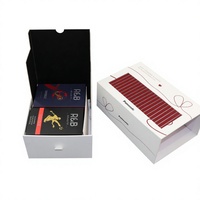 Caja de Regalo de Cartón Rígido de Lujo, Ecológica y Resistente, con Logotipo Personalizado, Ventana de Exhibición y Grabado en Relieve, Juego de Empaque de Alta Gama