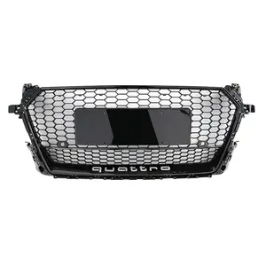 Neuer ABS Facelift Mesh Kühlergrill für Audi TT Front stoßstange TTRS Auto Kühlergrill Kühler Waben grills 2015-2018