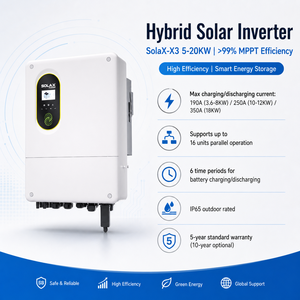 ระบบโซลาร์เซลล์ออฟกริด 5kw 10kw 20kw 25kw 30kw สำหรับใช้งานเชิงพาณิชย์ อุตสาหกรรม และที่อยู่อาศัย  ขายโดย Wy-sun01 มีให้เลือก 3 รูปแบบ - Product Image 5