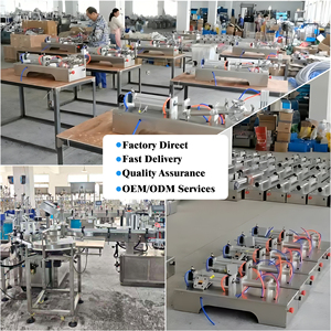 Einzel köpfe Pneumatische Flüssigkeits füll maschine Halbautomat ische quantitative Fruchtsaft-Getränke kolben füller 100-1000ml - Product Image 6