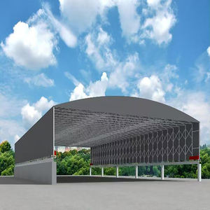 Tente mobile robuste à roulettes - Abri solaire portable pour sports de plein air, événements, stationnement et entrepôt - Product Image 6