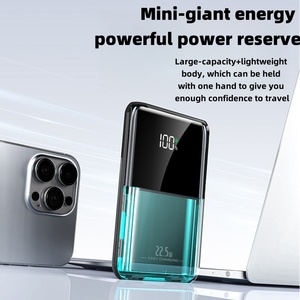 พาวเวอร์แบงค์ Ultra Slim 10000mAh Li-Polymer พร้อมหน้าจอ LED แสดงผลแบบดิจิตอลอัจฉริยะ รองรับการชาร์จเร็ว 20W ช่องเสียบคู่ (Type-C/USB) - Product Image 6