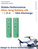 Untuk Baterai IMR 18650 50PL 3.6V 5000mah 25C/120A Sel LiNiMnCoO2 1200 Siklus, Baterai Daya untuk Senter dan Drone