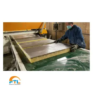 insulation mineral wool equipment basalt wool making machine price rock wool rolls felt with aluminium foil production line