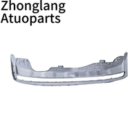 Diffuseur de pare-chocs arrière argenté pour T-CROSS Tharu XR, protection inférieure arrière, numéro de pièce 22D807568A2UC