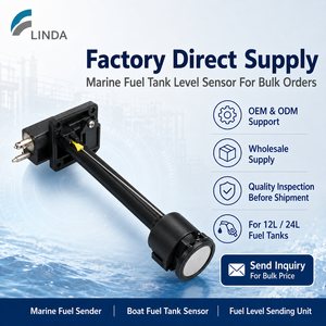 Linda Marine Fuel Tank Level Sensor for 12L 24L Portable Boat Fuel Tank <strong>Float</strong> Fuel Sending <strong>Unit</strong> - Product Image 6