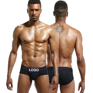 Sous-vêtements pour hommes en <span class=keywords><strong>coton</strong></span> biologique Boxershorts Low Rise <span class=keywords><strong>Tanga</strong></span> Mini Bikini Lingerie sexy Caleçons personnalisés - Product Image 6