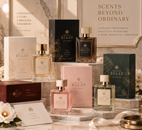 Ensemble d'emballage de parfum de luxe personnalisé, flacon de parfum en verre avec boîte en papier de qualité supérieure