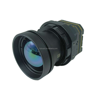 Módulo de Imagen Térmica Infrarroja de 1280x1024, Cámara de Red, Cámara Térmica Sin Refrigeración de Óxido de Vanadio, Control PTZ RS-422 con Alarma RS485