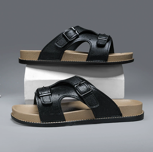 Sandalias de Hombre Personalizadas y Modernas, Aptas para Uso en Exteriores, en Casa, en el Baño, Antideslizantes, de Suela Gruesa, de una Sola Pieza - Product Image 5