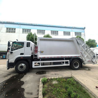 Camion compacteur de déchets Foton 16CBM 4x2 12 tonnes, directement de l'usine, pour la collecte des déchets municipaux