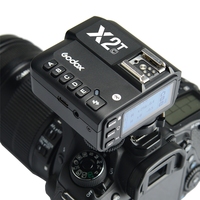 Godox X2T-N2.4GHz disparador de Flash inalámbrico Kit de transmisor receptor para la cámara 32 canales Speedlite Control remoto TTL 1/8000s HS