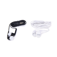 5 pièces J5 écouteurs intra-auriculaires mains libres avec micro pour téléphones HTC/Xiaomi