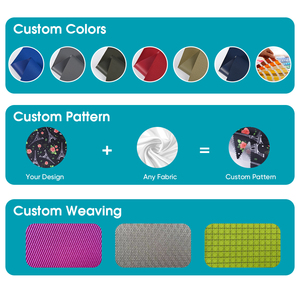 Cổ phiếu nhà máy bán buôn không thấm nước 100% <span class=keywords><strong>Polyester</strong></span> Chất liệu <span class=keywords><strong>600D</strong></span> Melange PVC tráng Oxford vải cho túi vật nuôi - Product Image 5