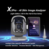Analyseur de peau 3D, analyseur de peau intelligent, analyseur de peau du visage, testeur d'acné, appareil de beauté