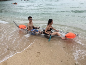 <span class=keywords><strong>Kayak</strong></span> <span class=keywords><strong>transparent</strong></span> <span class=keywords><strong>de</strong></span> 11 pieds en gros, canoë en plastique PC pour 2 personnes, coque transparente, bateau à rames <span class=keywords><strong>de</strong></span> loisirs, longueur <span class=keywords><strong>de</strong></span> 3,32 m avec siège <span class=keywords><strong>transparent</strong></span> - Product Image 6
