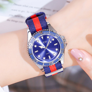 Nuevo Reloj de Mujer Impermeable de Alta Gama y Elegante con Correa de Tela, Directo del Fabricante - Product Image 4