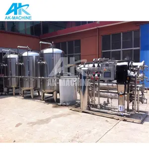 500LPH Pure Mineral Drinking Water RO Water Treatment Machine Reverse Osmosis Water Treatment Plant