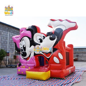 Château gonflable Mickey Mouse, thème Disney pour les fêtes d'anniversaire et les aires de jeux intérieures - Product Image 4