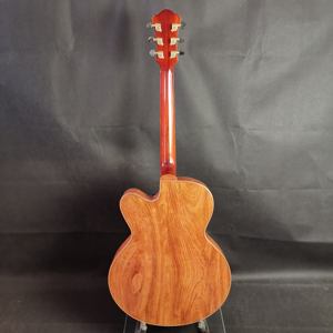 Guitarra de Jazz de palisandro hecha a mano de alta calidad con instrumento musical de diapasón de ébano Premium - Product Image 3