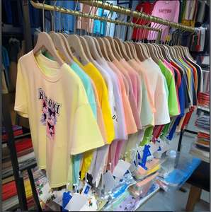 Wholesale No Brand Polyester <b>Kids</b> Mixed Size Children Sets Assorted Bulk Bales New Clothing Cut <b>Label</b> Made Guangdong Summer Top - Product Image 3