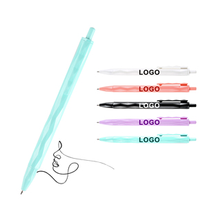 Wholesales Selling New Design Rhomboid Mirror Pressed Plastic Ballpoint <b>Pen</b> with Custom Logo Printed for Office Stationery - Product Image 1