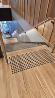 Bandes tactiles en acier inoxydable DF, indicateur tactile, clou en acier inoxydable