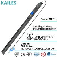 KALES Smart PDU 32A 240V Top Pick Dual Network Checkpoint WiFi |   Serveur de gestion intelligent haut de gamme avec alimentation 20 prises